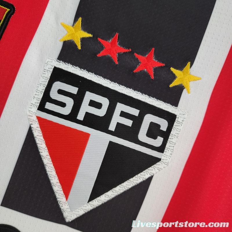 Retro Sao Paulo 2000 Away Soccer Jersey