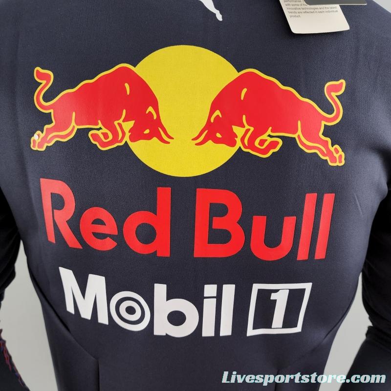 2022 F1 Redbull Full Zipper Hoodie Jacket #0004