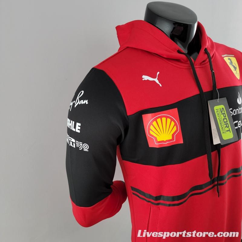 2022 F1 Scuderia Ferrari Red Jacket #0002