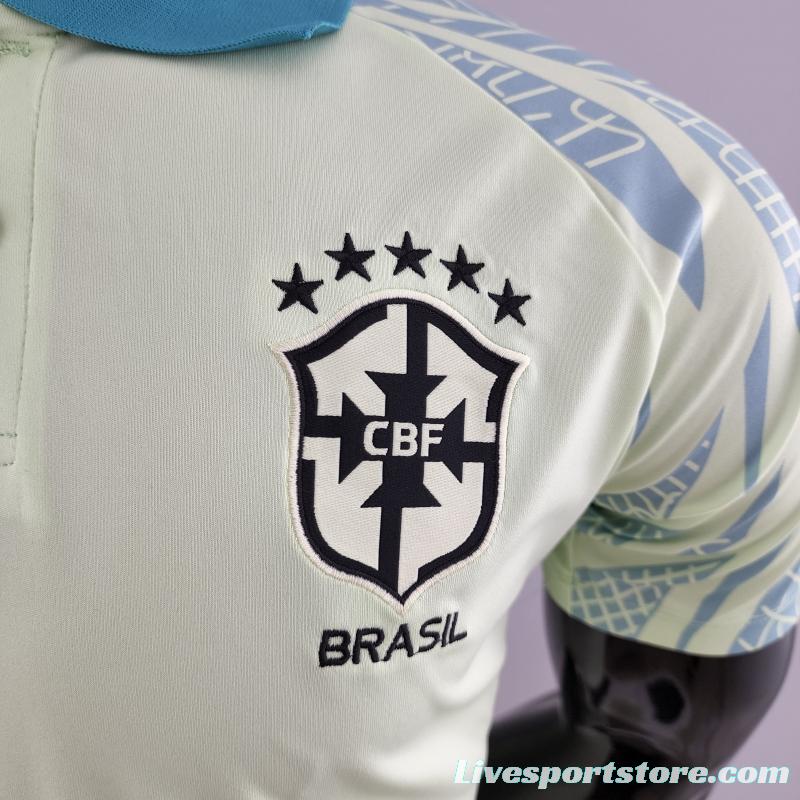 2022 POLO Brazil Light Green Jersey