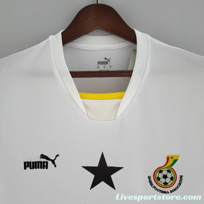 2022 Ghana Home Soccer Jersey