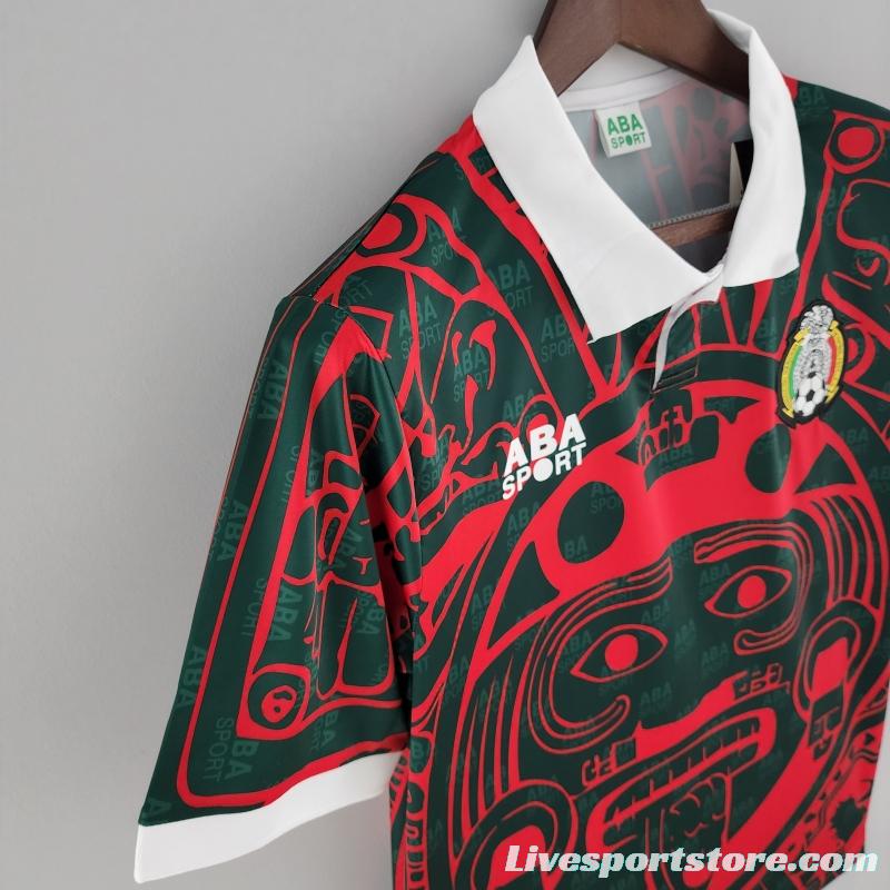 Retro 1997 Mexico Fourth Away Soccer Jersey