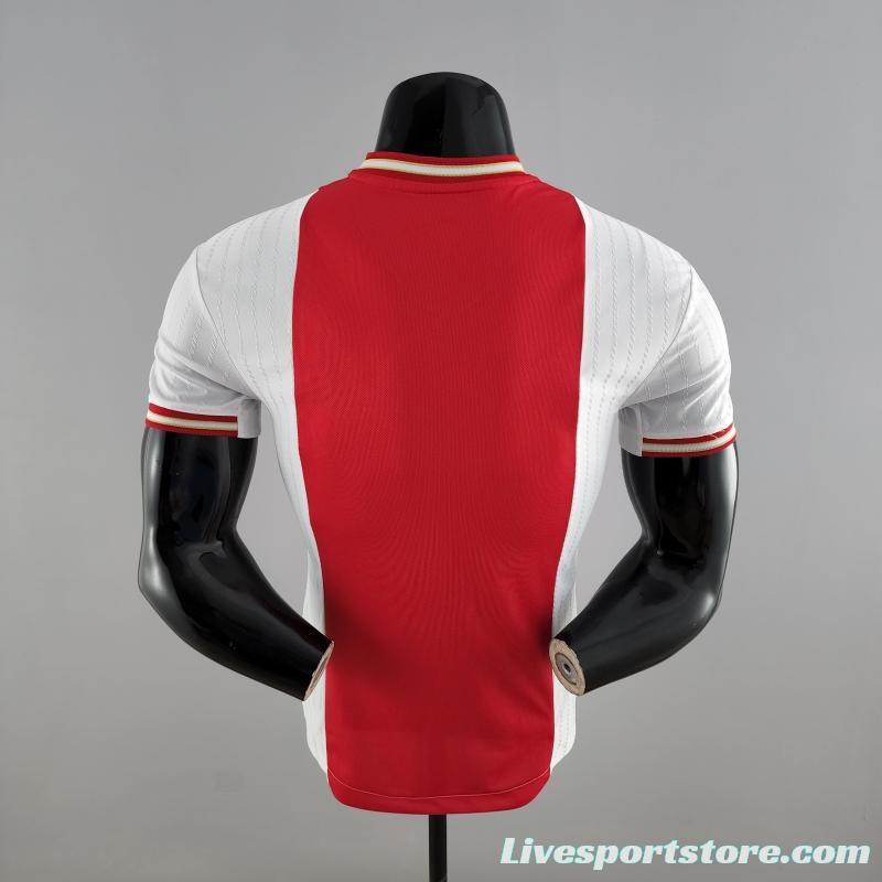 Player Version 22/23 Ajax Home Soccer Jersey