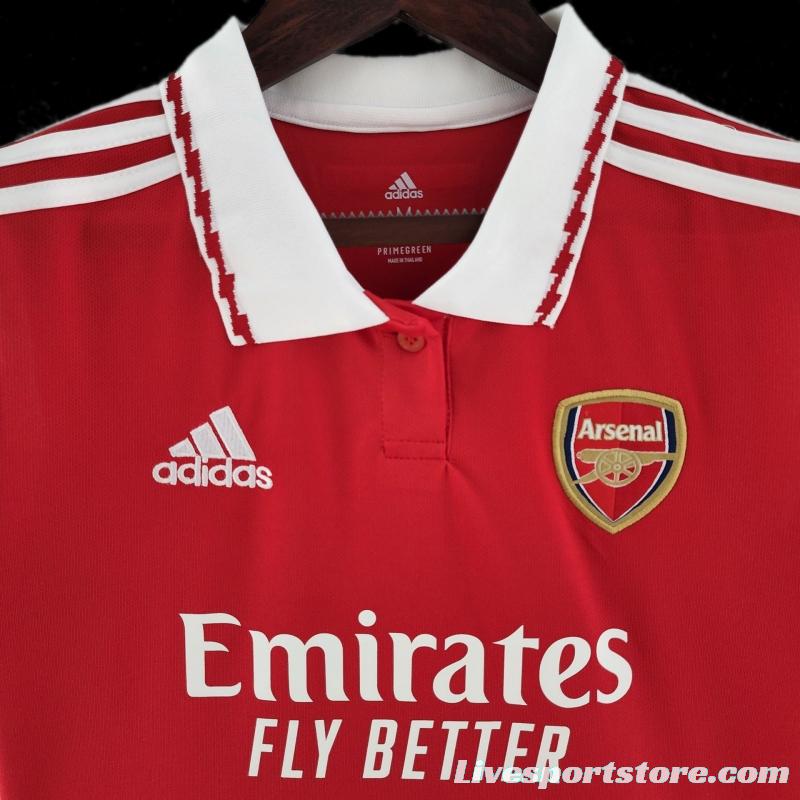 22/23 Women Arsenal Home Soccer Jersey