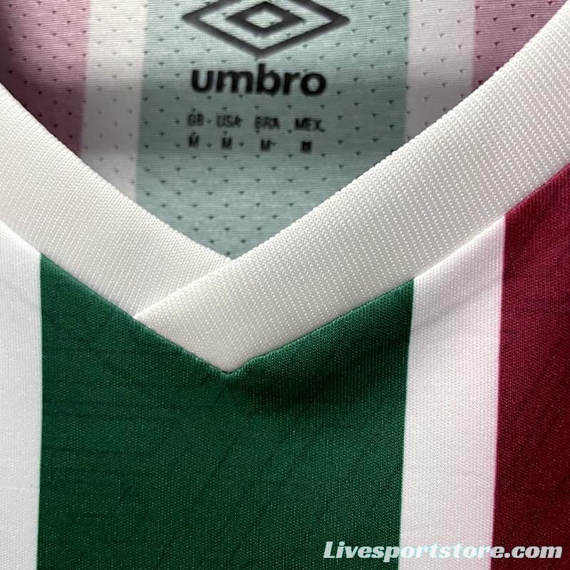 22/23 Fluminense Home Woman Soccer Jersey