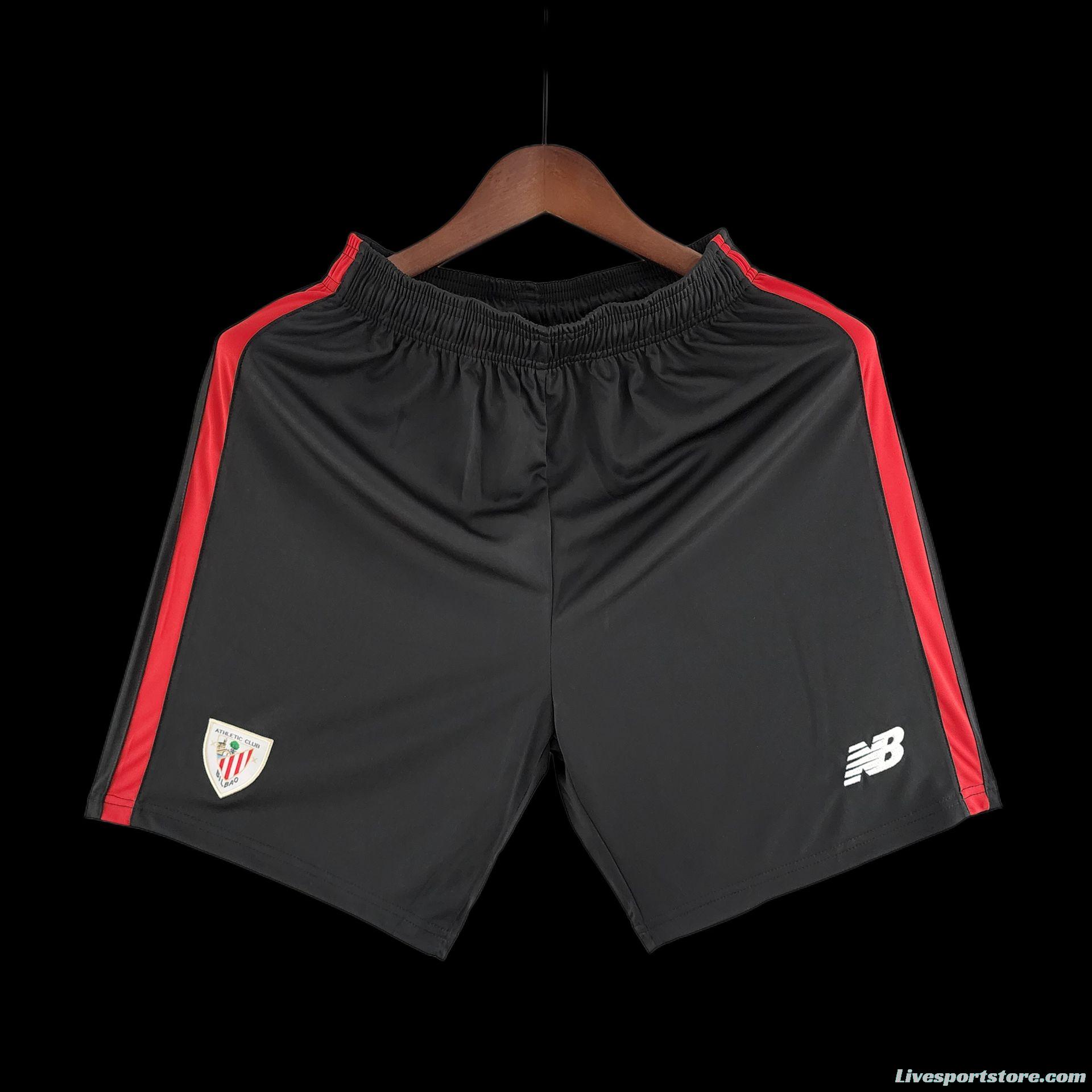 22/23 Athletic Bilbao Away Shorts Soccer Jersey