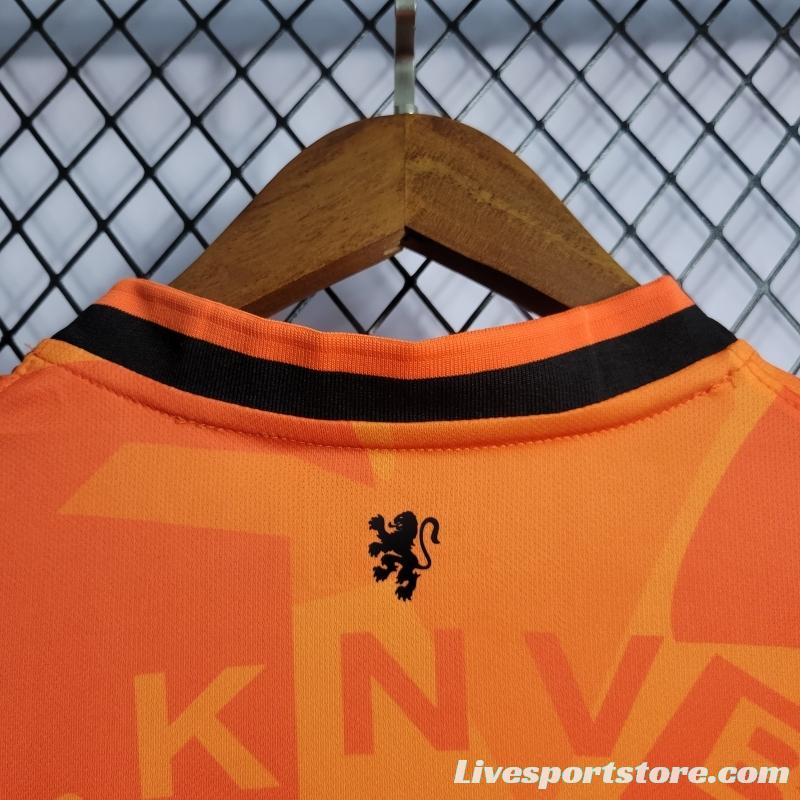 2022 Netherlands Training Orange Jersey