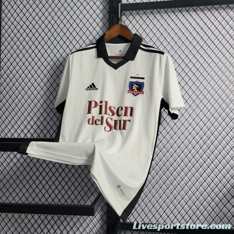 22/23 Colo Colo Home Soccer Jersey