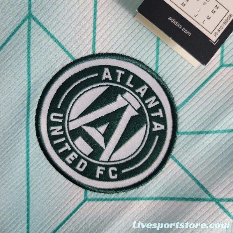 22/23 Atlanta United FC Away Light Green Soccer Jersey