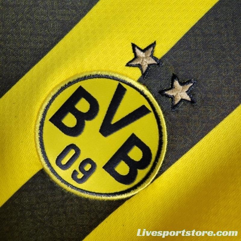 22/23 Woman Borussia Dortmund Home Soccer Jersey