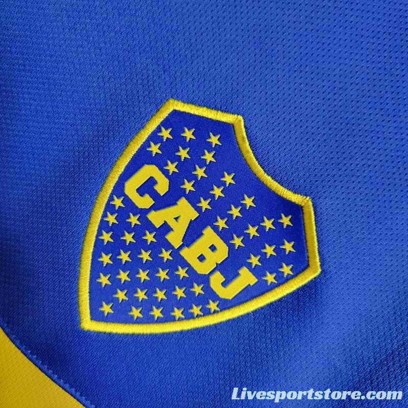 22/23 Boca Juniors Home Soccer Jersey