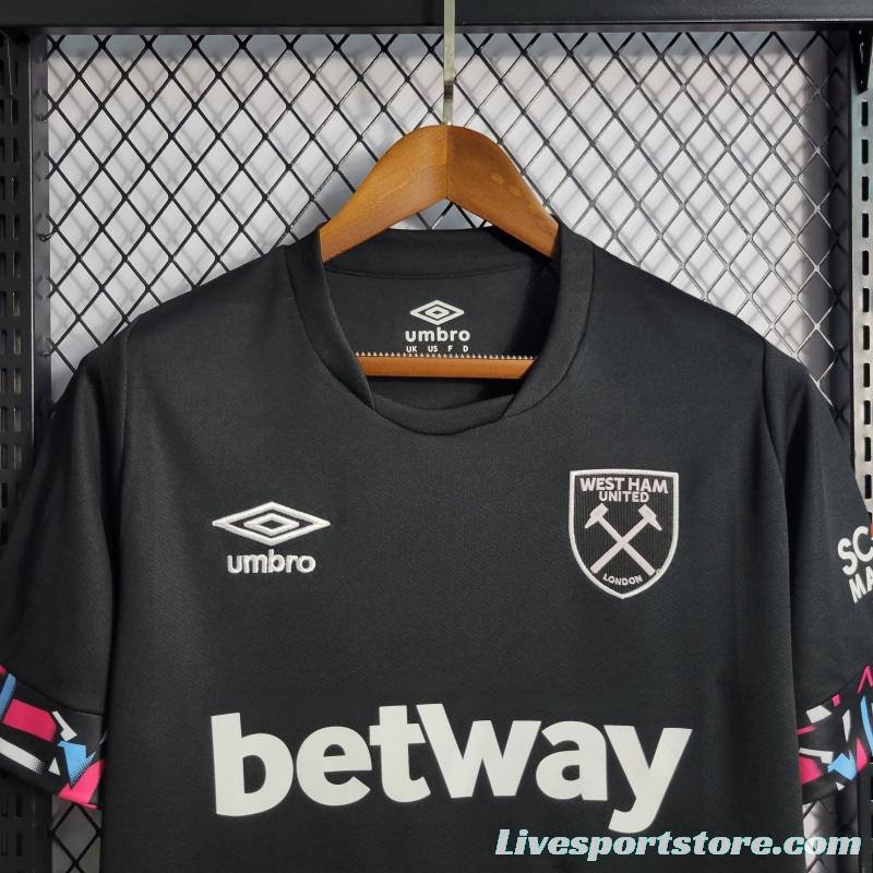 22/23 West Ham Away Soccer Jersey