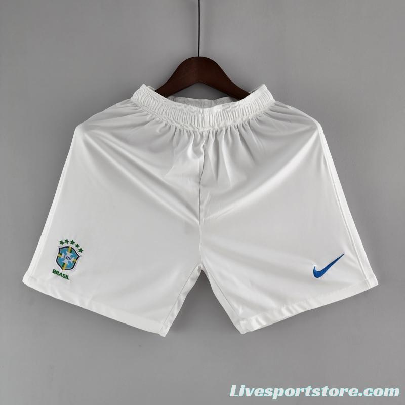 2022 Brazil Shorts White