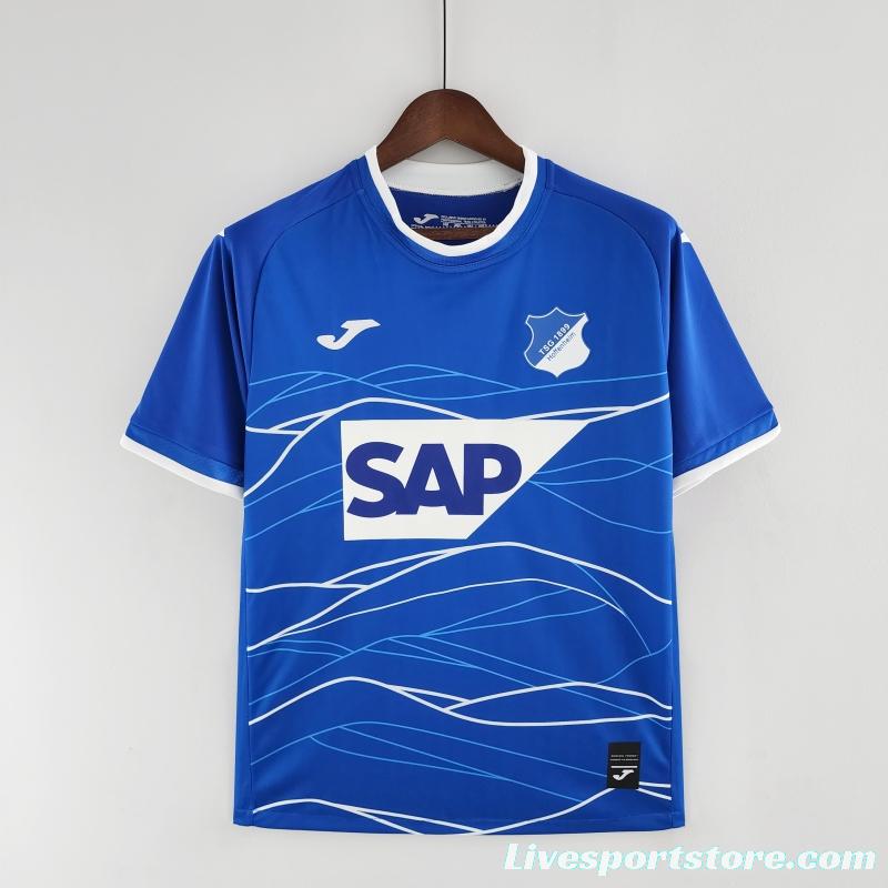 22/23 Hoffenheim Home Soccer Jersey