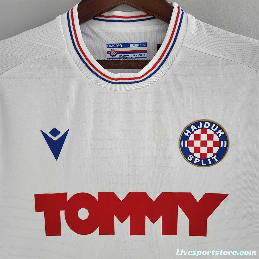 22-23 Hajduk Split Home Soccer Jersey