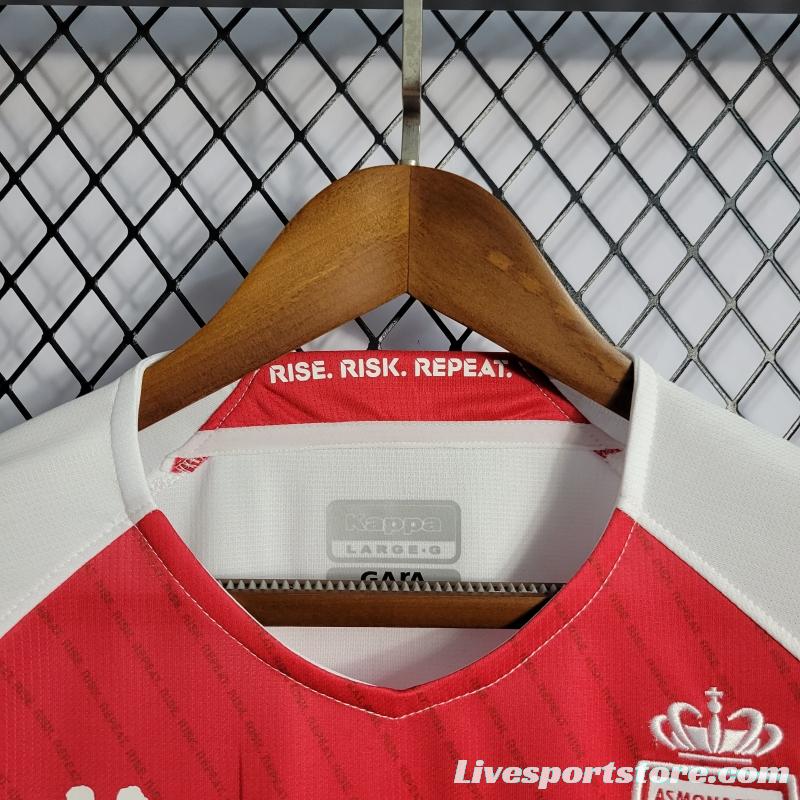 22/23 AS Monaco HOME Soccer Jersey