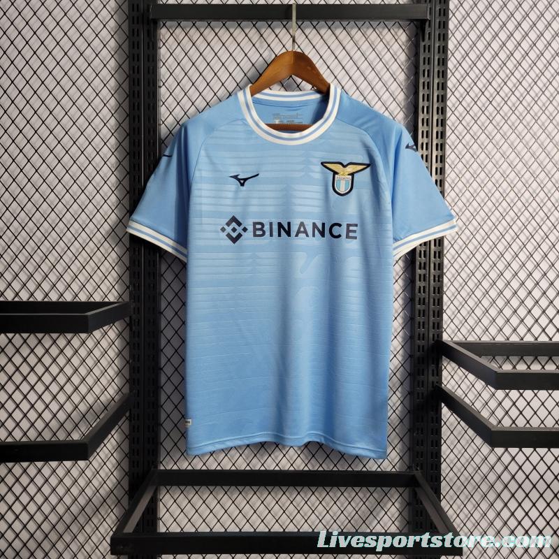 22/23 Lazio Home Soccer Jersey