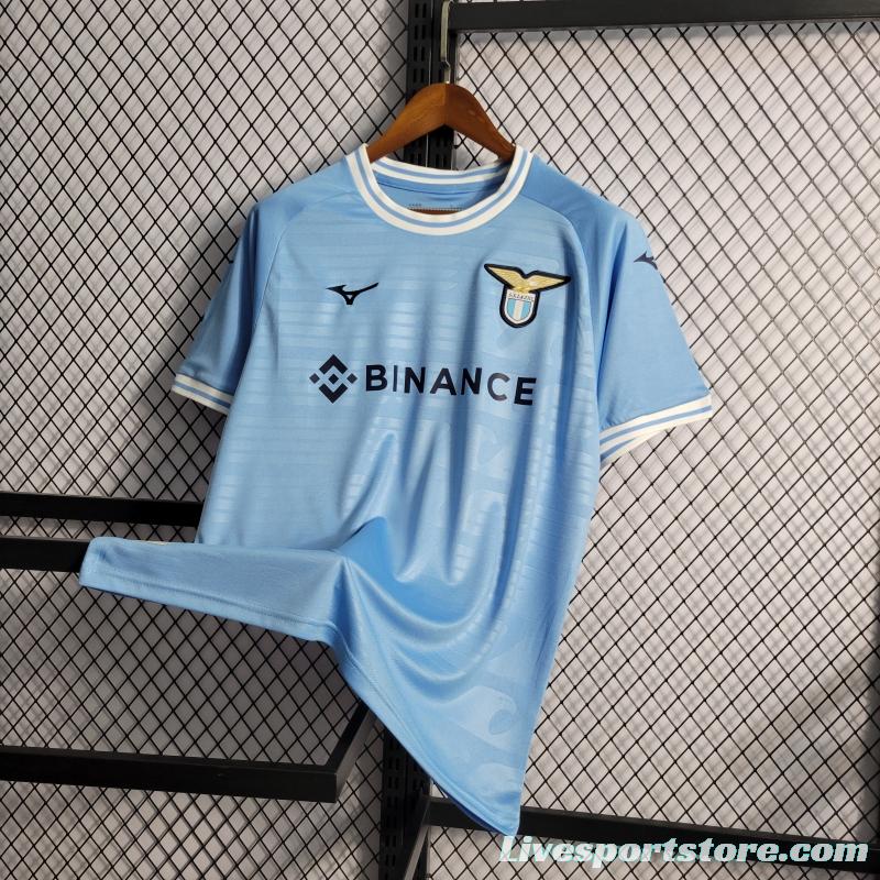 22/23 Lazio Home Soccer Jersey