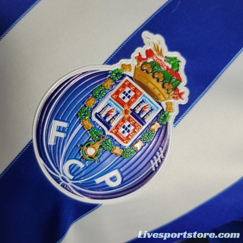 22/23 Player Version Porto Home Soccer Jersey