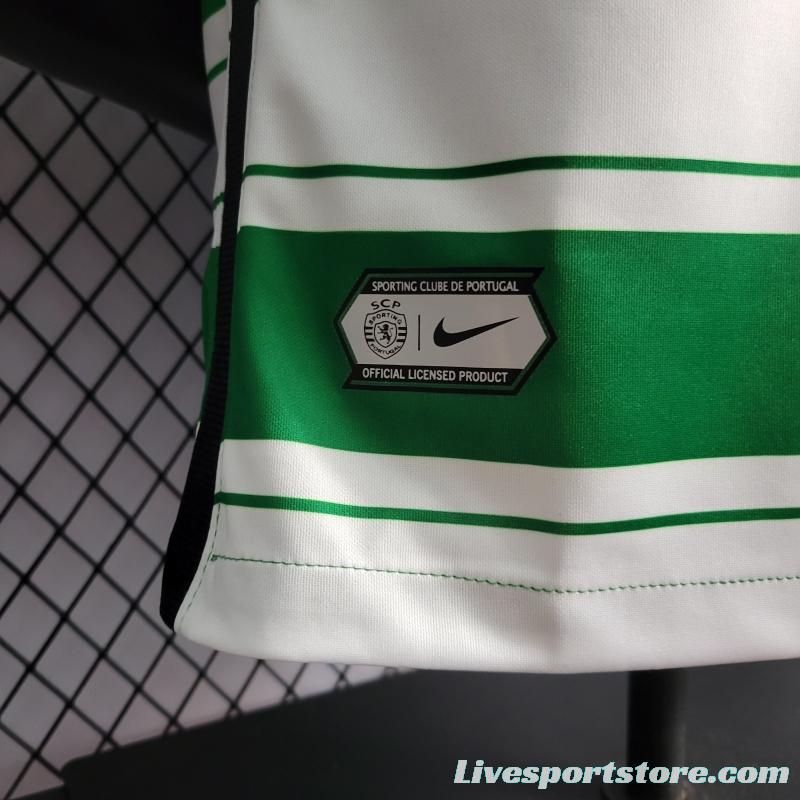 22/23 Player Version Sporting Lisbon Home Soccer Jersey