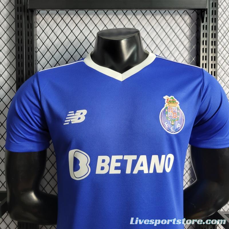 22/23 Player Version Porto 2 Away Soccer Jersey