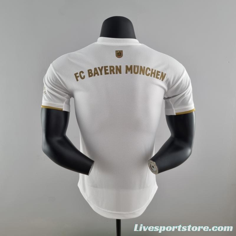 Player Version 22/23 Bayern Munich Away Soccer Jersey