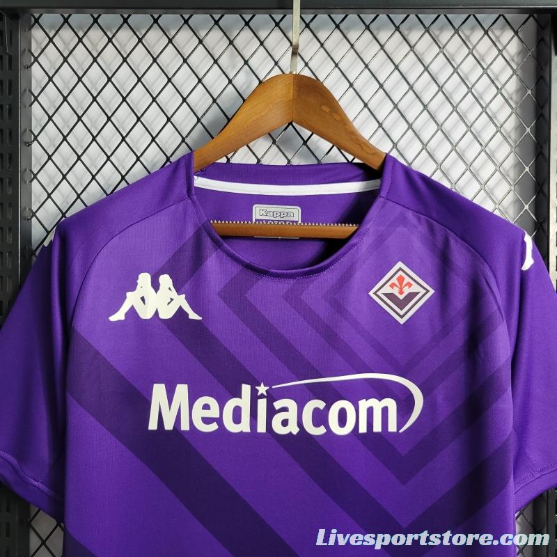 22/23 Fiorentina Home Soccer Jersey