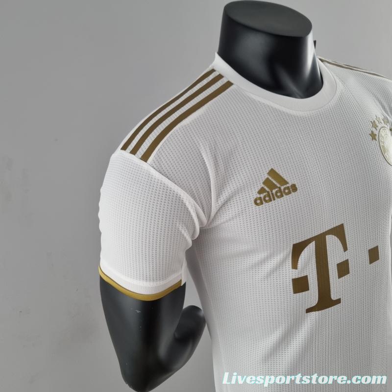 Player Version 22/23 Bayern Munich Away Soccer Jersey