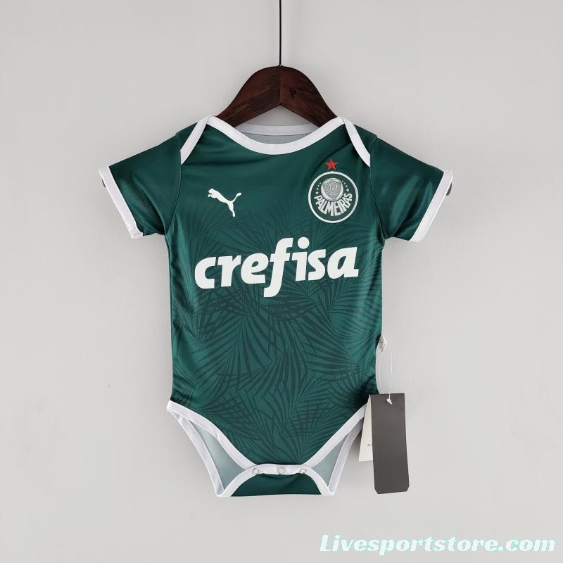 22/23 Palmeiras Home Baby Jersey 9-12 MONTH KM#0033