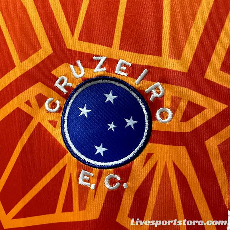 22/23 Cruzeiro Goalkeeper Orange Jersey