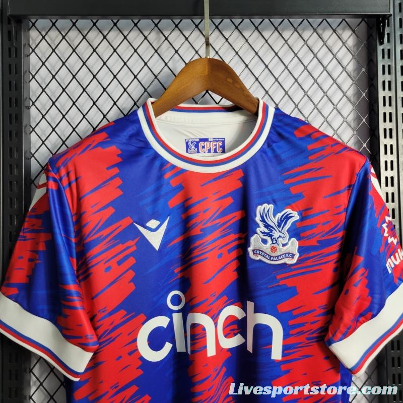 22/23 Crystal Palace Home Soccer Jersey