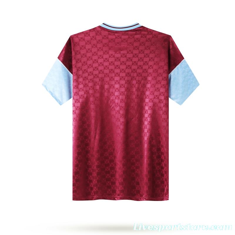 Retro 89/90 West Ham United Home Jersey