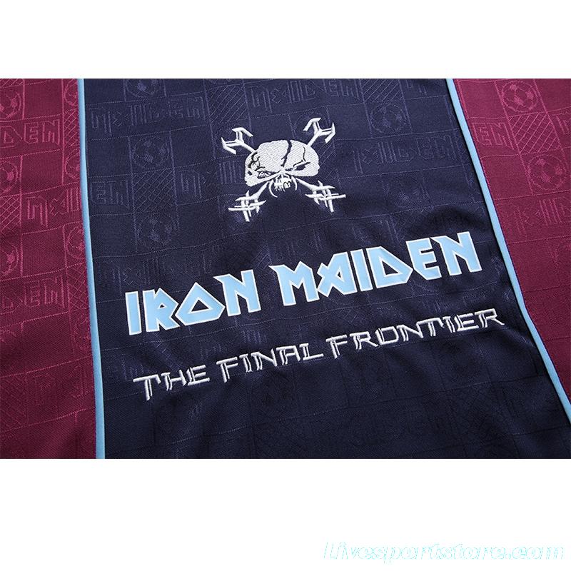 Retro 2011 West Ham United x Iron Maiden Home Jersey