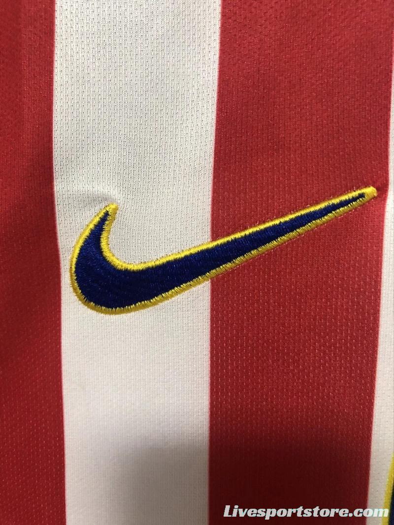 Retro 04/05 Atletico Madrid Home Soccer Jersey