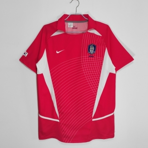 Retro 2002 Korea Home Soccer Jersey