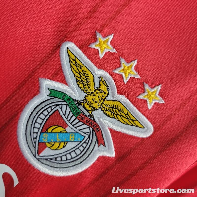 22/23 Kids Benfica Home Soccer Jersey