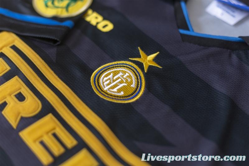 RETRO 97/98 Second Away Game Of Inter Milan Soccer Jersey