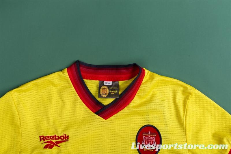 Retro 97/99 Liverpool Away Soccer Jersey