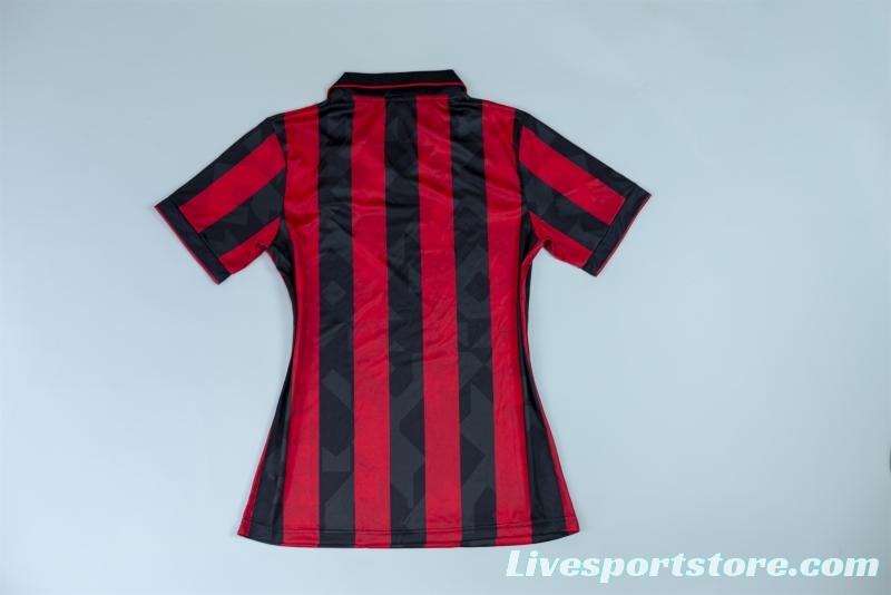 RETRO 92/94 AC Milan Home Soccer Jersey