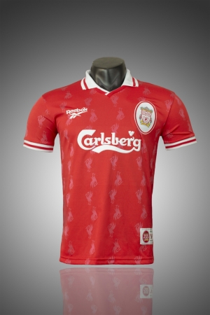 Retro 96/98 Liverpool Home Soccer Jersey