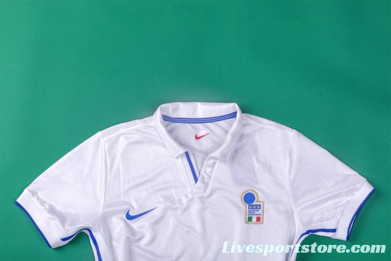 Retro 1998 Italy Away Soccer Jersey