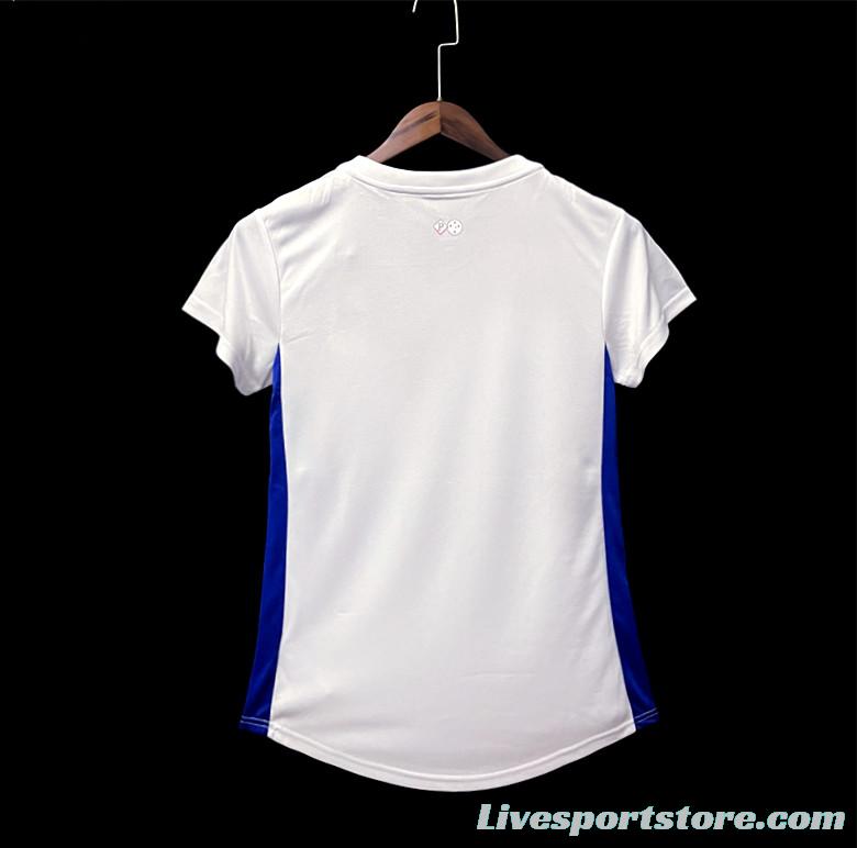 22/23 Woman Cruzeiro Away Soccer Jersey