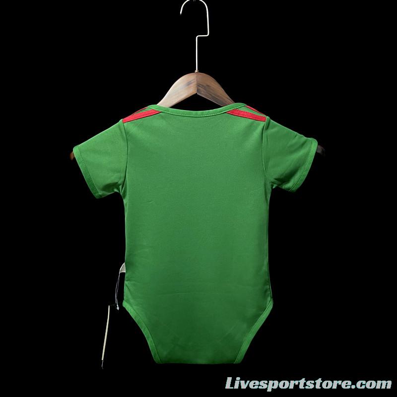 2022 Mexico Home Baby Soccer Jersey