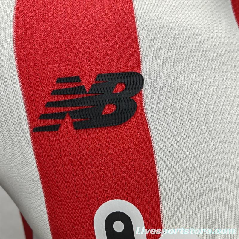 Player Version 22/23 Bilbao Athletic Home Soccer Jersey