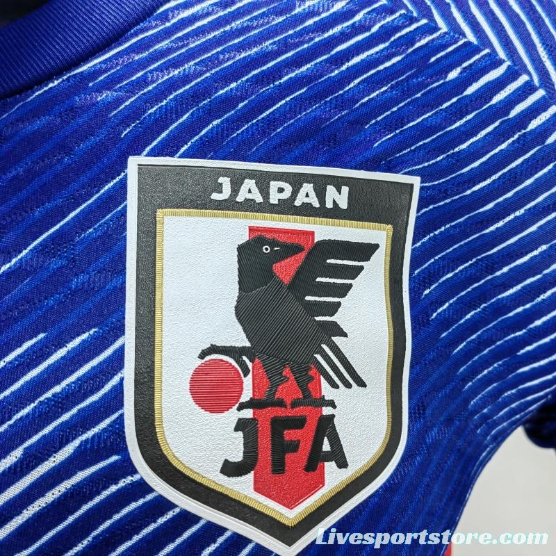 Player Version 2022 Japan Home Soccer Jersey