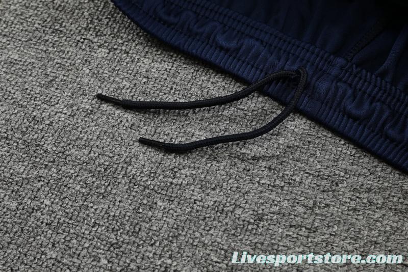 2022 Italy Navy Half Zipper Tracksuit