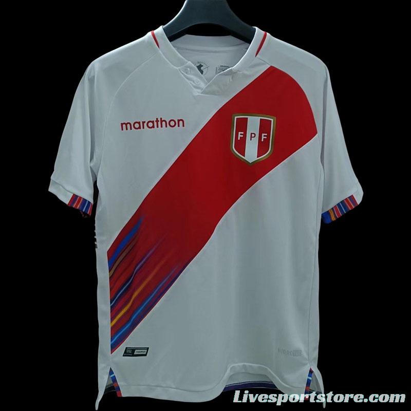 2022 Peru Home World Cup Jersey