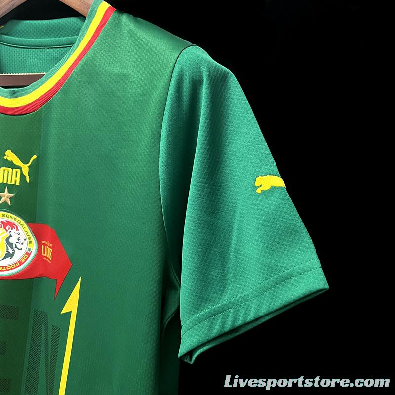 2022 Senegal Away Green Jersey