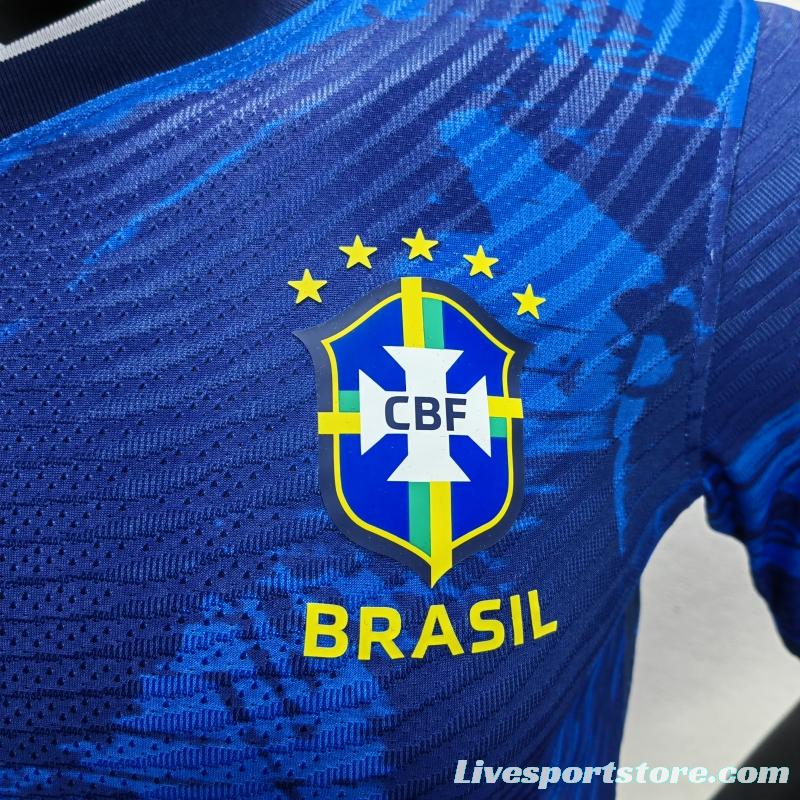 Player Version 2022 Brazil Blue Special Jersey