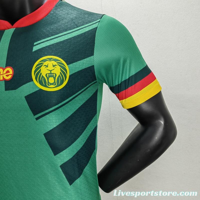 Player Version 2022 Cameroon Home Green Jersey